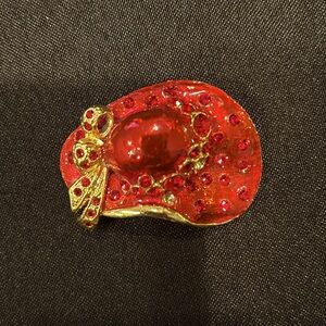 Red Hat Brooch